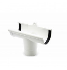 Лійка ринви (RAINWAY 90) біла