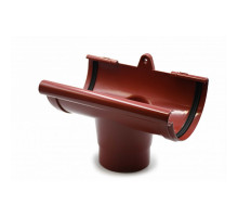 Лійка ринви червона 120мм GIZA