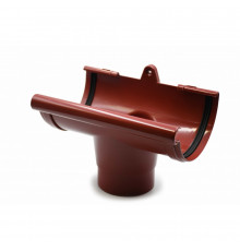 Лійка ринви червона 120мм GIZA