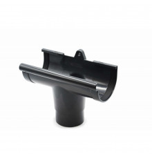 Лійка ринви (RAINWAY 90) графітова