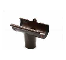 Лійка ринви (RAINWAY 90) коричнева