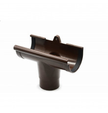 Лійка ринви (RAINWAY 90) коричнева