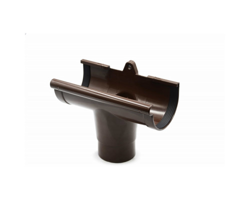 Лійка ринви (RAINWAY 90) коричнева