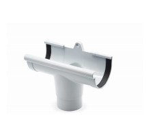 Лійка ринви (RAINWAY 90) сіра