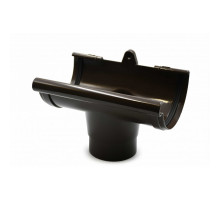 Лійка ринви темно-коричнева 120мм GIZA