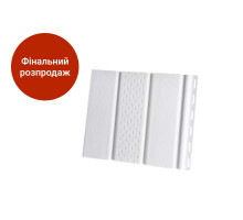 Панель з перфорацією 300x2000 (0.6 м2) біла