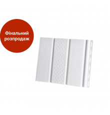 Панель з перфорацією 300x2000 (0.6 м2) біла