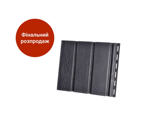 Панель софіту 300x2000 (0.6 м2) графітова