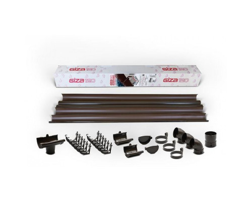 Комплект темно-коричневий 120мм L=4m GIZA