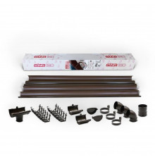 Комплект темно-коричневий 120мм L=6m GIZA