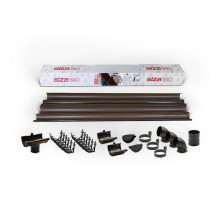 Комплект темно-коричневий 120мм L=8m GIZA