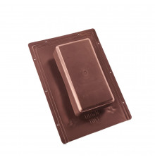 Аератор покрівельний точковий для бітумної черепиці MasterVent, червоний