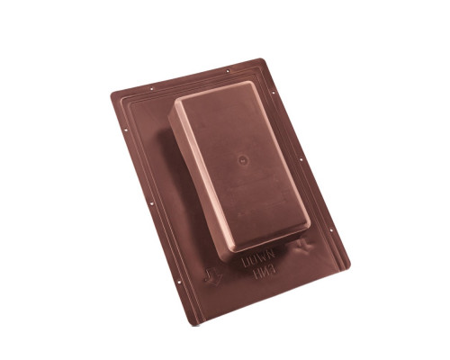 Аератор покрівельний точковий для бітумної черепиці MasterVent, червоний