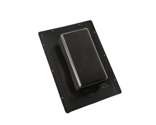 Аератор покрівельний точковий для бітумної черепиці MasterVent, чорний