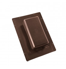 Аератор покрівельний точковий для бітумної черепиці MasterVent, коричневий