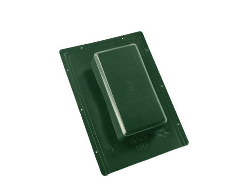 Аератор покрівельний точковий для бітумної черепиці MasterVent, зелений