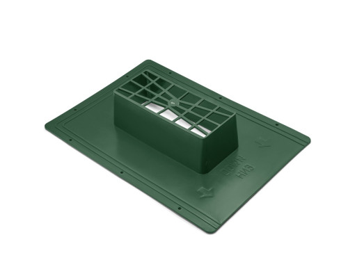 Аератор покрівельний точковий для бітумної черепиці MasterVent, зелений