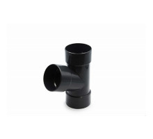 Трійник 67° 75x75 мм (RAINWAY 90) графітовий