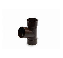 Трійник 67° 75x75 мм (RAINWAY 90) коричневий