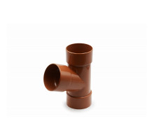 Трійник 67° 75x75 мм (RAINWAY 90) цегляний