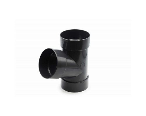 Трійник 67° 100 мм (RAINWAY 130) графітовий