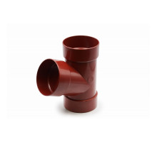 Трійник 67° 100 мм (RAINWAY 130) червоний