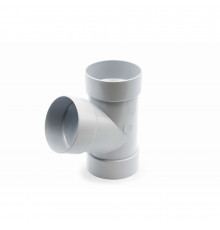 Трійник 67° 100 мм (RAINWAY 130) сірий