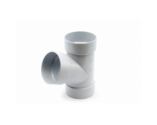 Трійник 67° 100 мм (RAINWAY 130) сірий