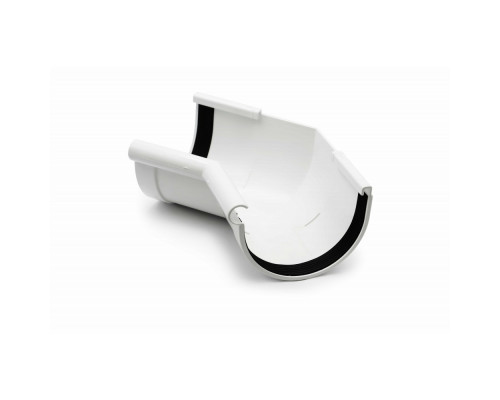 Кут ринви внутрішній 135° (RAINWAY 130) білий
