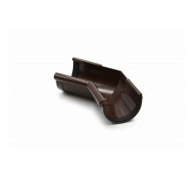 Кут ринви внутрішній 135° (RAINWAY 90) коричневий