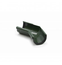 Кут ринви внутрішній 110°-170° (RAINWAY 90), зелений,  довільний (під замовлення) не регульований