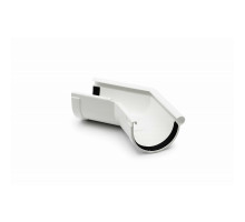 Кут ринви зовнішній 110°-170° (RAINWAY 90), білий, довільний (під замовлення) не регульований