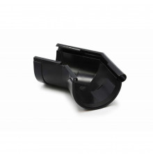 Кут ринви зовнішній 135° (RAINWAY 130) чорний