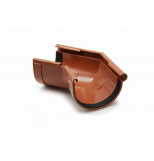 Кут ринви зовнішній 135° (RAINWAY 130) цегляний