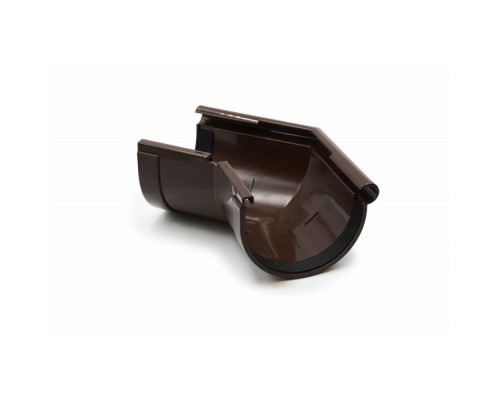 Кут ринви зовнішній 135° (RAINWAY 130) коричневий