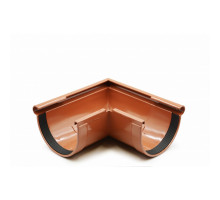 Кут ринви зовнішній 90° (RAINWAY 130) цегляний