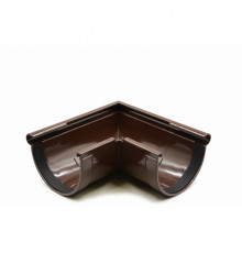 Кут ринви зовнішній 90° (RAINWAY 130) коричневий