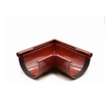 Кут ринви зовнішній 90° (RAINWAY 130) червоний