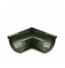 Кут ринви зовнішній 90° (RAINWAY 130) зелений