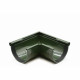 Кут ринви зовнішній 90° (RAINWAY 130) зелений