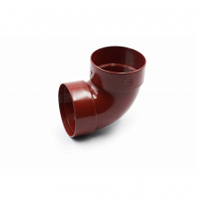 Відвід двомуфтовий 87° 100 мм (RAINWAY 130) червоний