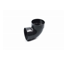 Відвід двомуфтовий 87° 75 мм (RAINWAY 90) графітовий