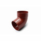 Відвід одномуфтовий 67° 100 мм (RAINWAY 130) червоний