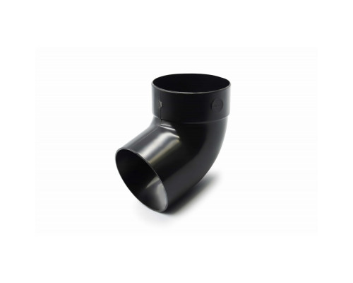 Відвід одномуфтовий 67° 100 мм (RAINWAY 130) чорний