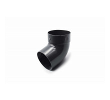 Відвід одномуфтовий 67° 75 мм (RAINWAY 90) графітовий