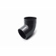 Відвід одномуфтовий 67° 75 мм (RAINWAY 90) графітовий