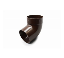 Відвід одномуфтовий 67° 100 мм (RAINWAY 130) коричневий
