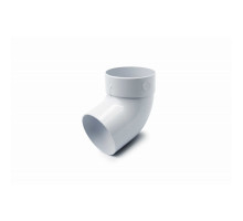 Відвід одномуфтовий 67° 75 мм (RAINWAY 90) сірий