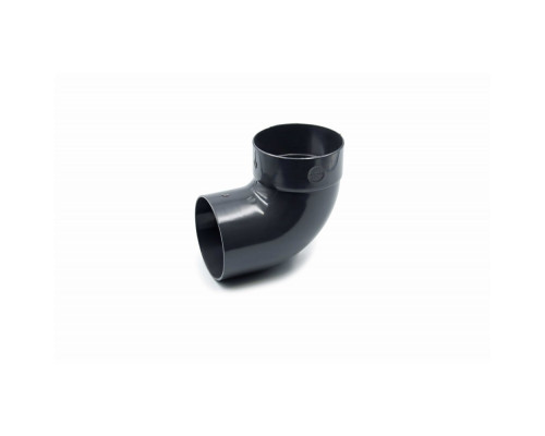 Відвід одномуфтовий 87° 75 мм (RAINWAY 90) графітовий