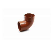 Відвід одномуфтовий 87° 75 мм (RAINWAY 90) цегляний